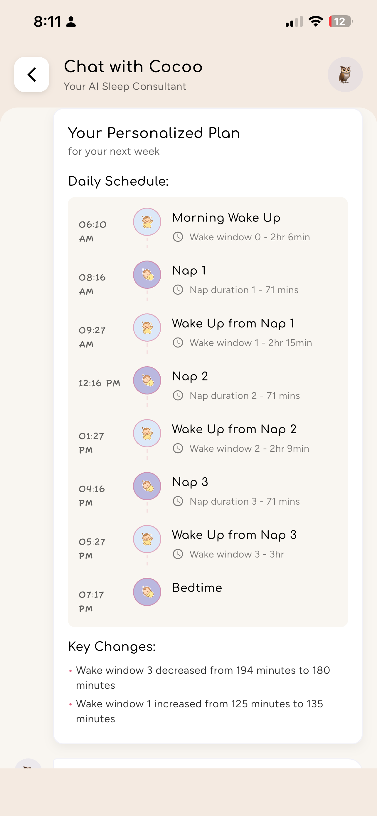 Cocoo Chat Interface